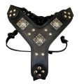 Ham Eros, Piele Naturala, Negru, Produs Redus, Marime 2XL