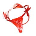 Ham Exo L1-L7, Piele, Rosu, Dimensiune L7: 74-92 cm/25 mm