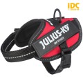 Ham Julius-K9 IDC Baby, 2XS, 33–45 cm/18 mm, Culoare Rosu, Produs Redus