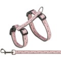 Ham Si Lesa Pentru Pisici, 27-45 cm/13 mm, 1.20 m, Roz/Gri