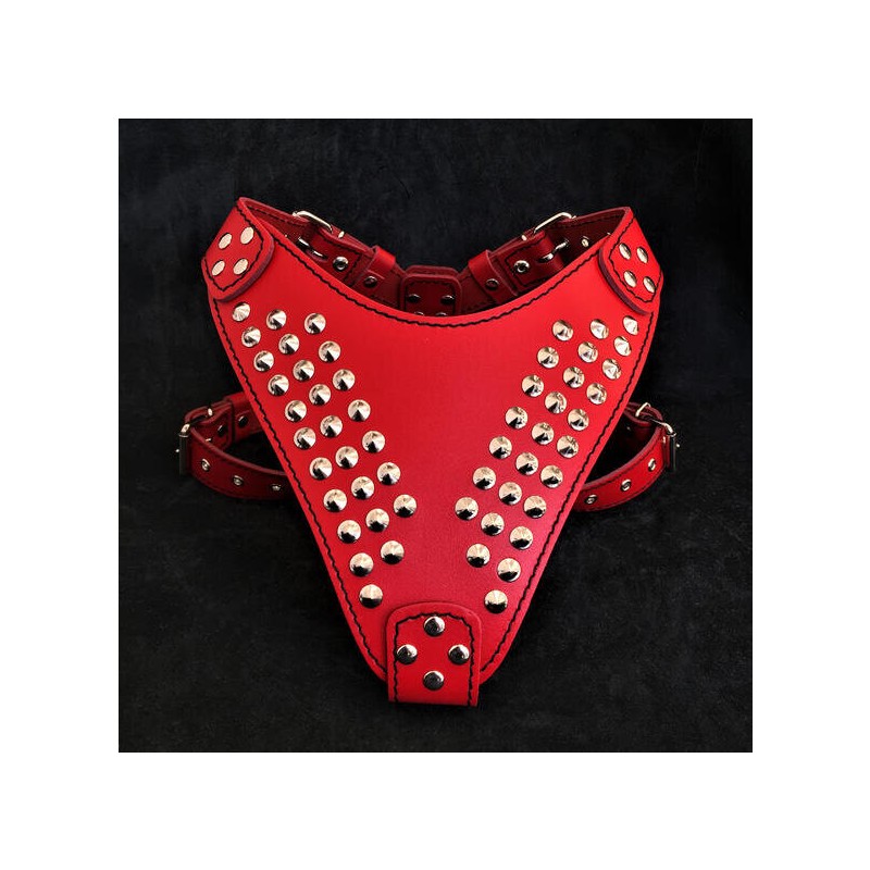 Ham Star, Piele Naturala, M, Rosu/Negru