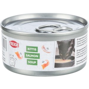 Hrana Pentru Pisici, Supa De Somon Si Pui, 80 g