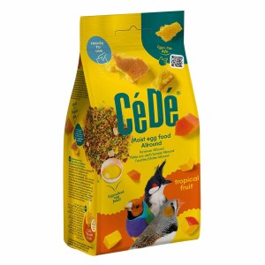 Hrana Umeda cu Oua Pentru Pasari Exotice, cu Fructe Tropicale, 200 g