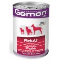 Hrana Umeda Pentru Caini, Gemon Adult, Pate Cu Burta/Vita, 400 g