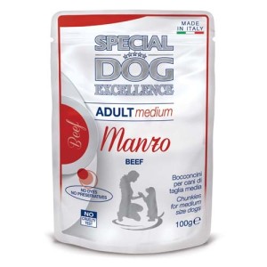 Hrana Umeda Pentru Caini, Special Dog Excellence, Adult Medium, Vita, 100 g