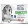 Hrana Umeda pentru Caini, Special Dog Excellence, Adult Medium, Vita si Vanat, 4 x 100 g
