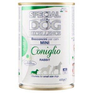 Hrana Umeda Pentru Caini, Special Dog Excellence, Adult Mini, Iepure, 400 g