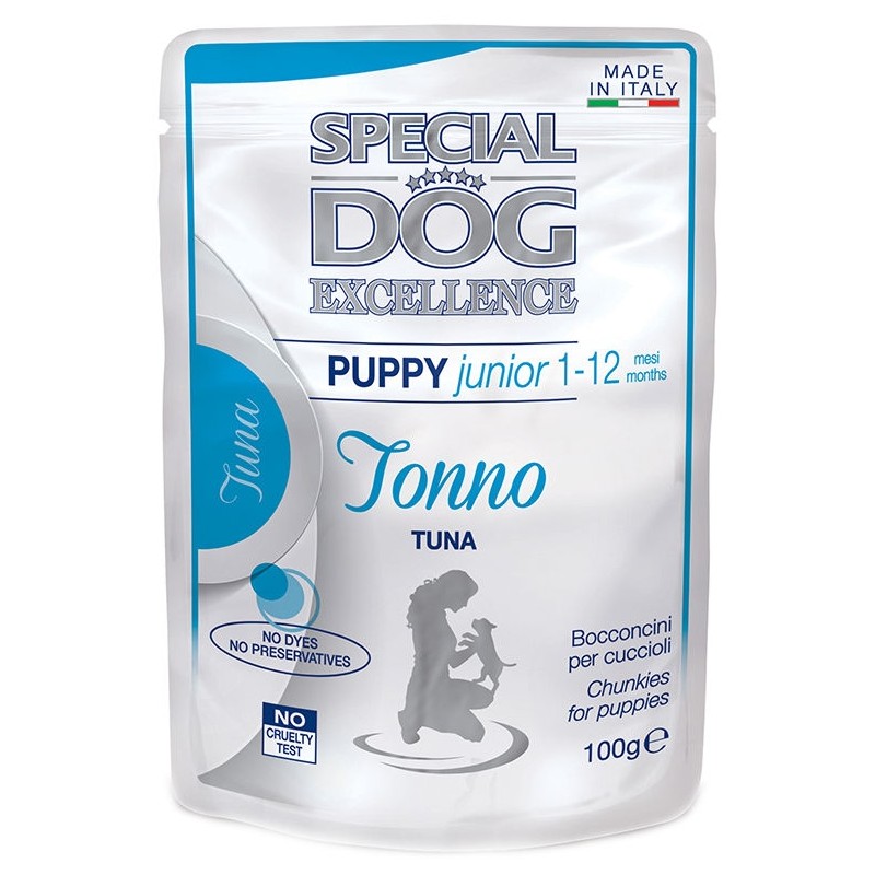 Hrana Umeda Pentru Caini, Special Dog Excellence, Puppy&Junior, Ton, 100 g