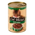 Hrana Umeda Pentru Pisici, Cat Menu Adult, Cu Vita, 415 g	