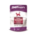 Hrana Umeda Pentru Pisici, Gemon Adult, Cu Vita/Legume, 100 g	