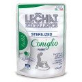 Hrana Umeda Pentru Pisici, LeChat Excellence Steril, Cu Iepure, 100 g	
