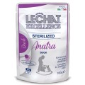 Hrana Umeda Pentru Pisici, LeChat Excellence Steril, Cu Rata, 100 g	