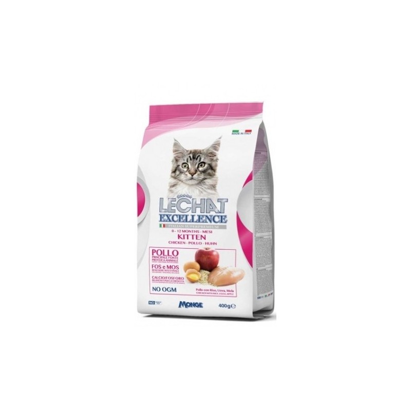 Hrana Uscata Pentru Pisici, Lechat Excellence Kitten Junior, Cu Pui, 1.5 kg