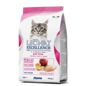 Hrana Uscata Pentru Pisici, Lechat Excellence Kitten Junior, Cu Pui, 1.5 kg