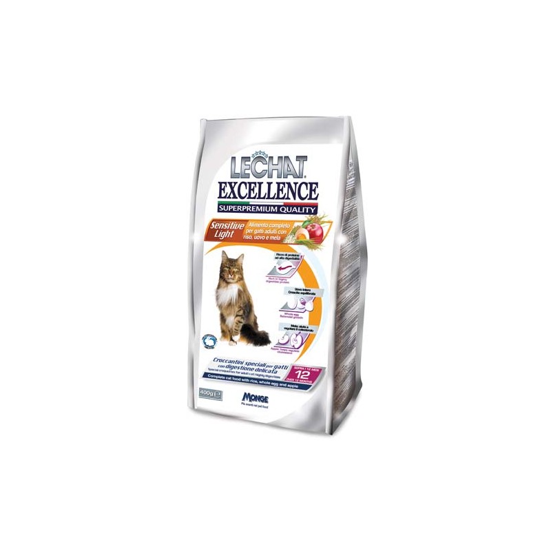 Hrana Uscata Pentru Pisici, LeChat Excellence Sensitive Light, 400 g