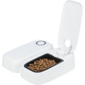Hranitor Automat, TX2, 2 x 0.3 l/27 x 7 x 24 cm, Alb