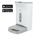 Hranitor Automat TX8 Smart 2.0, 4.5 l/24 x 38 x 19 cm, Alb/Gri
