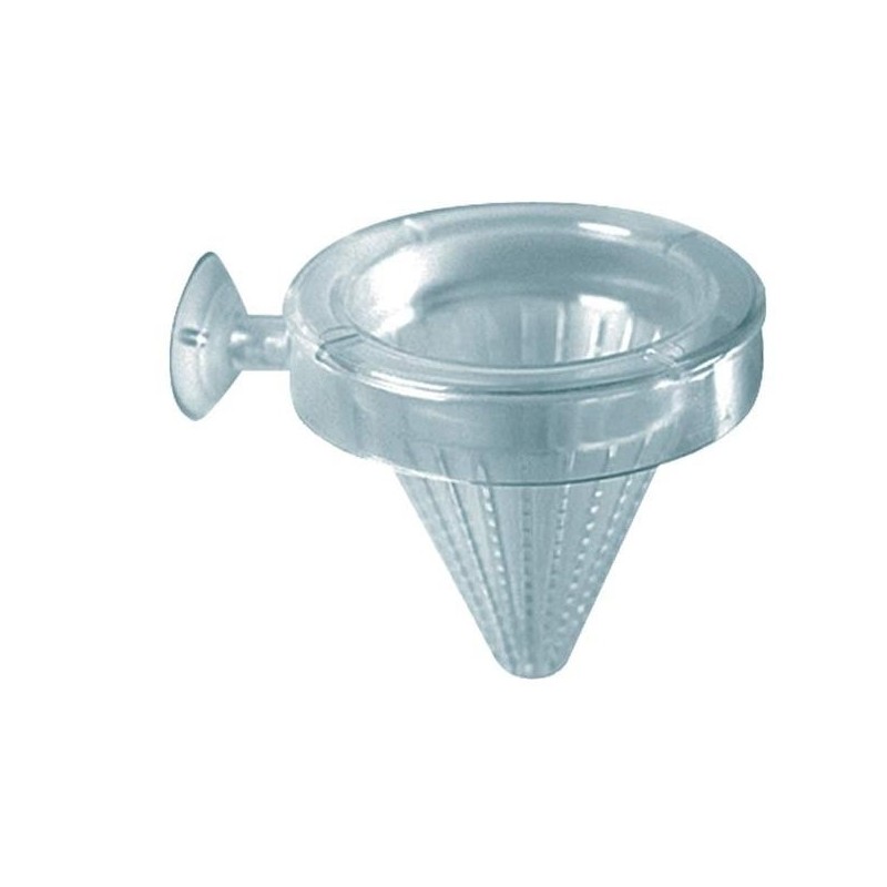 Hranitor din Plastic pentru Pesti, Transparent, 7 x 7 cm