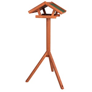Hranitor Exterior, Natura, cu Suport, 46 x 22 x 44 cm/1.15 m, Maro