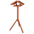 Hranitor Exterior, Natura, cu Suport, 46 x 22 x 44 cm/1.15 m, Maro