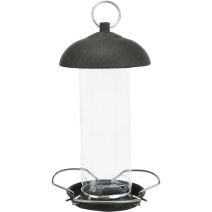 Hranitor Exterior, Suspendat, Metal/Plastic, 560 ml/ 10 x 20 cm, Negru