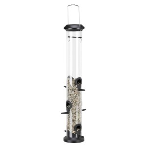 Hranitor Exterior Suspendat, Plastic, 1,000 ml/48 cm, Negru