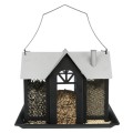 Hranitor Exterior, Villa, 2000 ml/26 x 19 x 19 cm, Negru