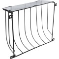 Hranitor Metalic pentru Rozatoare, cu Capac, 22 x 16 x 6 cm, Negru