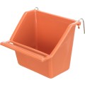 Hranitor Plastic pentru Pasari, 130 ml/8 x 7 cm, Diverse Culori