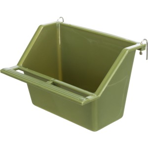 Hranitor Plastic pentru Pasari, 200 ml/11 x 9 cm, Diverse Culori
