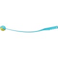 Jucarie Pentru Caini, Catapulta Cu Minge, 70 cm/6 cm, Albastru Petrol/Lime