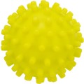 Jucarie Caini, Minge Arici cu Sunet, Vinil, Culoare Lime, Dimensiune ø 10 cm