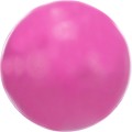 Jucarie Caini, Minge Plina fara Sunet, Cauciuc, Culoare Roz, Dimensiune ø 7 cm