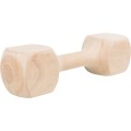 Jucarie de Aport pentru Caini, Gantera, Lemn, 23 cm/400 g 3223
