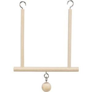 Jucarie Leagan Lemn cu Clopotel 12 x 13 cm