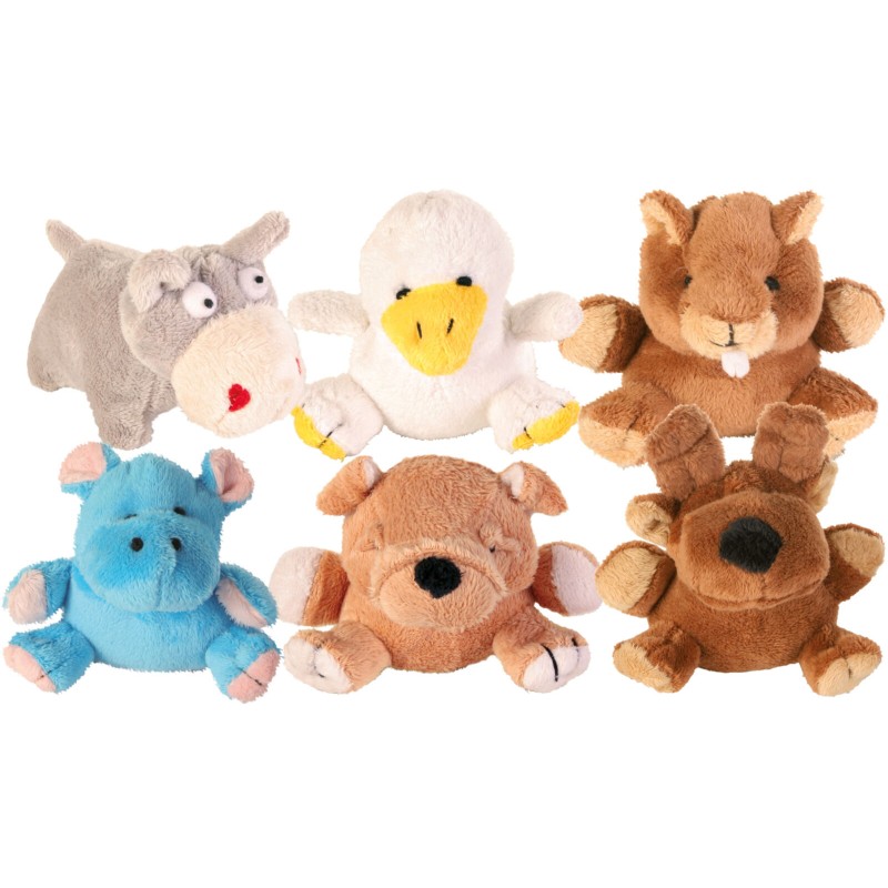 Jucarie Pentru Caini, Animalut, Plus, Cu Sunet, 10-12 cm, Diverse Modele