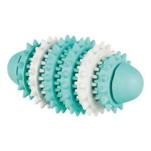 Jucarie Pentru Caini, Denta Fun, Minge Rugby, Aroma Menta, Cauciuc,15 cm