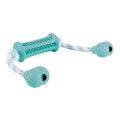 Jucarie pentru Caini, Denta Fun, Stick Pe Sfoara, Aroma Menta, Cauciuc, 37 x 9 cm