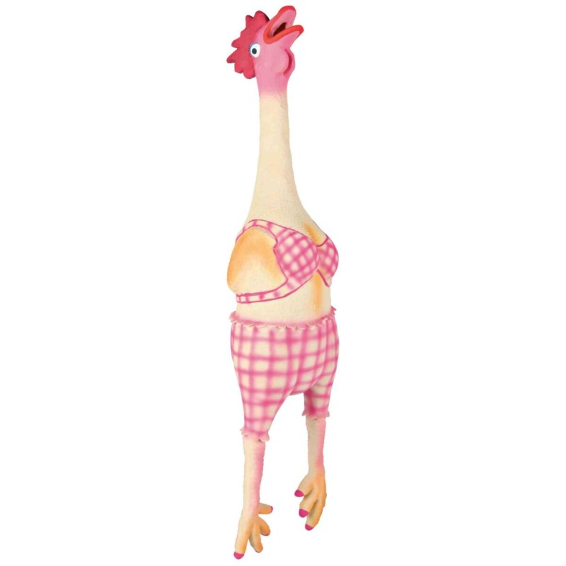 Jucarie Pentru Caini, Gaina, Latex, Cu Sunet, 48 cm