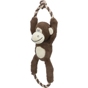 Jucarie Pentru Caini, Maimuta, Plus/Sfoara, Cu Sunet, 40 cm