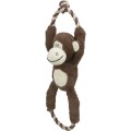 Jucarie Pentru Caini, Maimuta, Plus/Sfoara, Cu Sunet, 40 cm