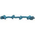 Jucarie Pentru Caini, Sfoara Cu 4 Noduri, 360 g/54 cm, Diverse Culori