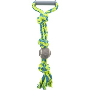 Jucarie Pentru Caini, Sfoara Cu Maner Si Minge Tenis, 6/50 cm