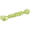 Jucarie Pentru Caini, Sfoara Cu Minge Nod, 8/38 cm, Diverse Culori