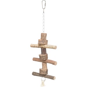 Jucarie Pentru Pasari, Lemn, 40 cm