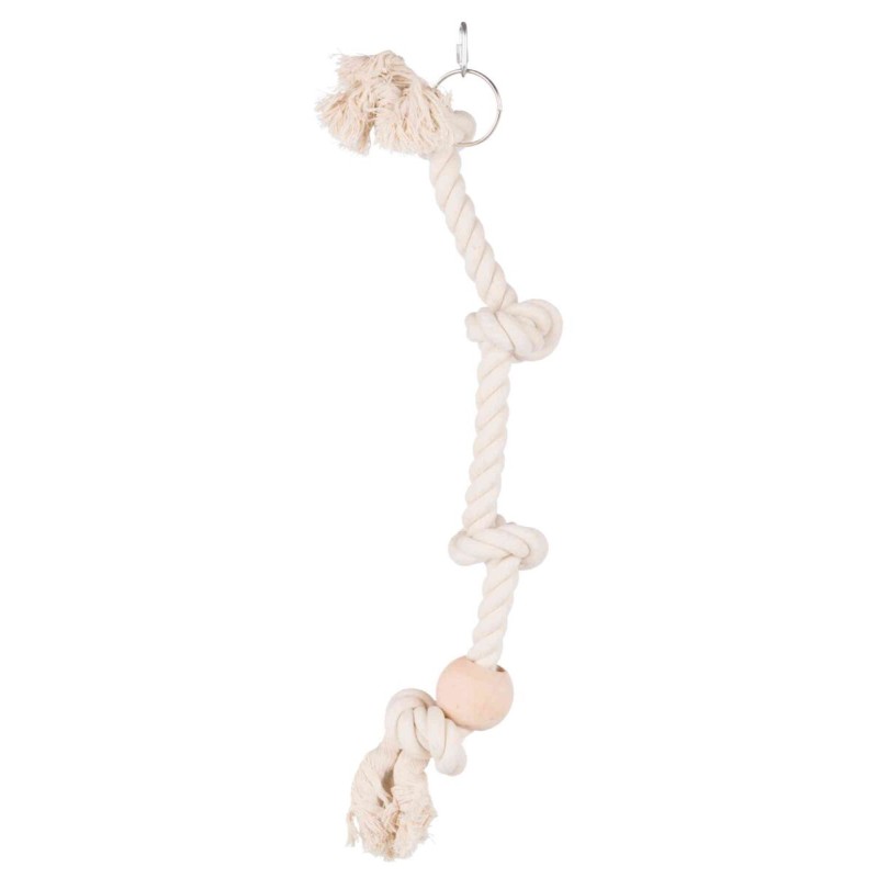 Jucarie Pentru Pasari, Sfoara Cu Noduri, 60 cm/23 mm