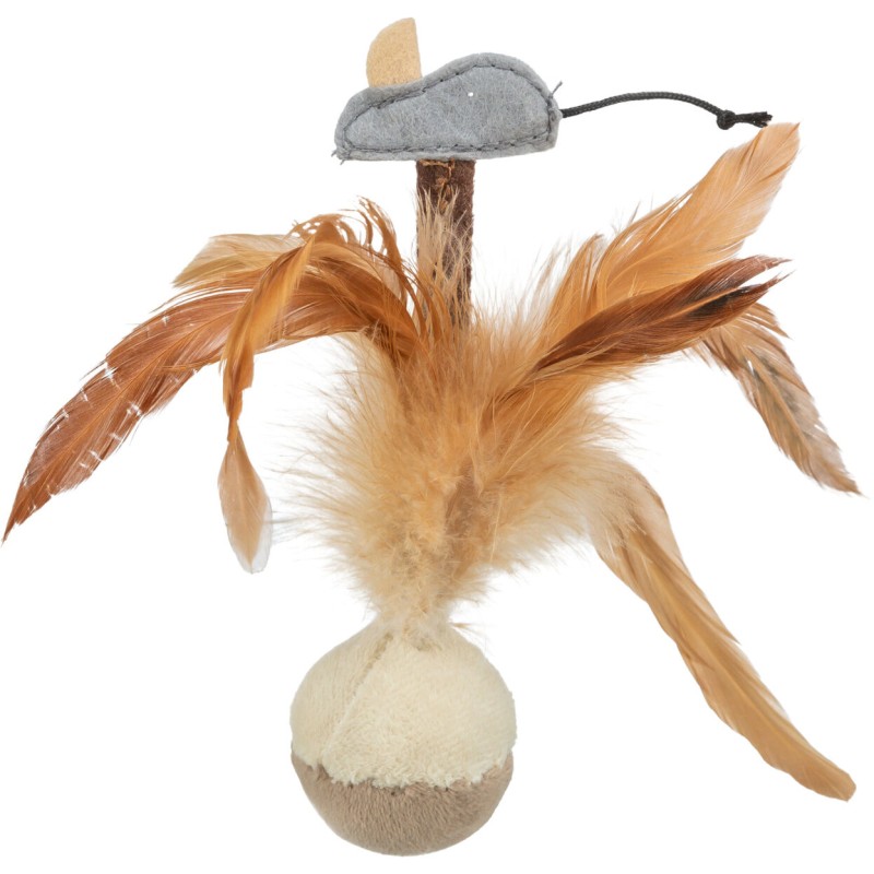 Jucarie Pentru Pisici, Fluturasul Bobo, Cu Sunet, 15 cm