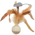 Jucarie Pentru Pisici, Fluturasul Bobo, Cu Sunet, 15 cm
