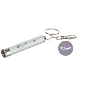 Jucarie Pentru Pisici, Indicator LED Cu Motiv Peste, 8 cm