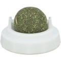 Jucarie Pentru Pisici, Minge Catnip Cu Suport, 5 cm